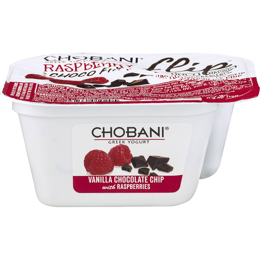 Chobani Low-Fat Greek Yogurt Flip Raspberry Choco Fix
