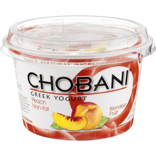 Chobani Greek Yogurt Peach Non-Fat
