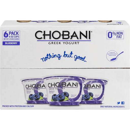Chobani Non-Fat Greek Yogurt Blueberry