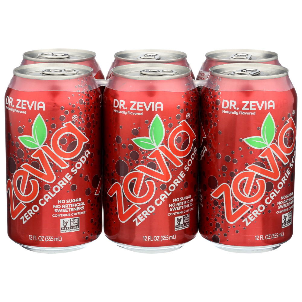 Zevia Dr. Zero Sugar Soda, 12 Fl Oz