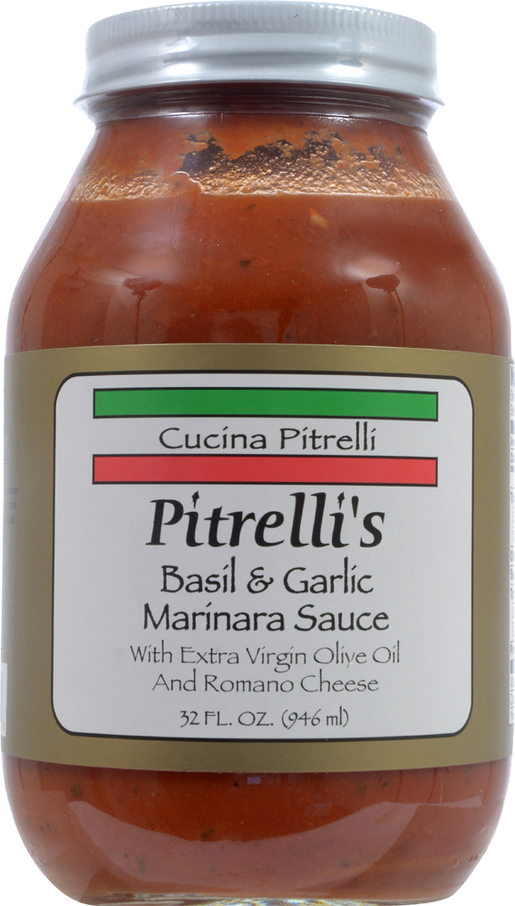 Pitrelli's Cucina Basil & Garlic Marinara Sauce