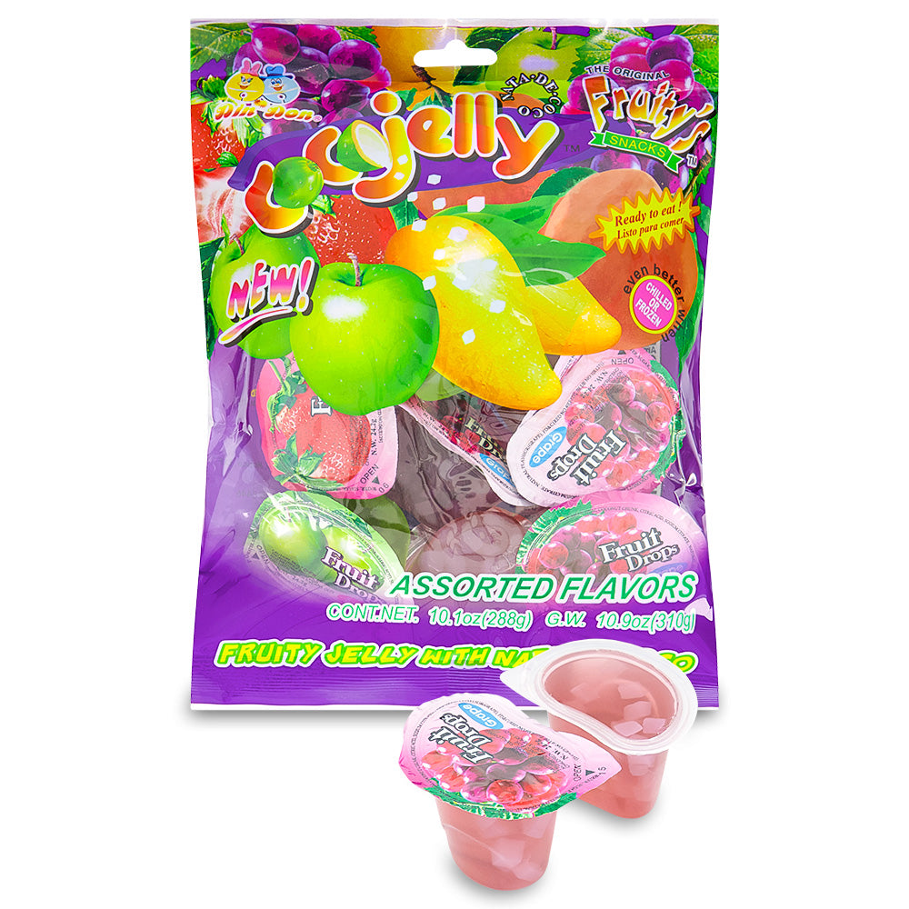 DinDon Foods Corp. Fruity's Ju-C Jelly With Coconut - 10.1oz