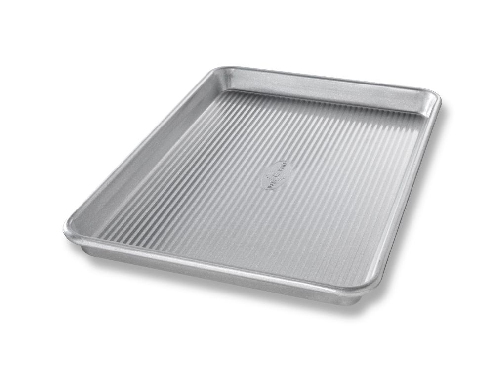 USA Pan Bakeware Quarter Sheet Warp Resistant Nonstick Baking Made In The From Aluminized Steel