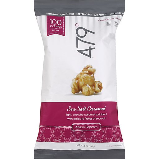 479 Artisan Popcorn - Sea Salt Caramel - Case Of 12 - 5 Oz