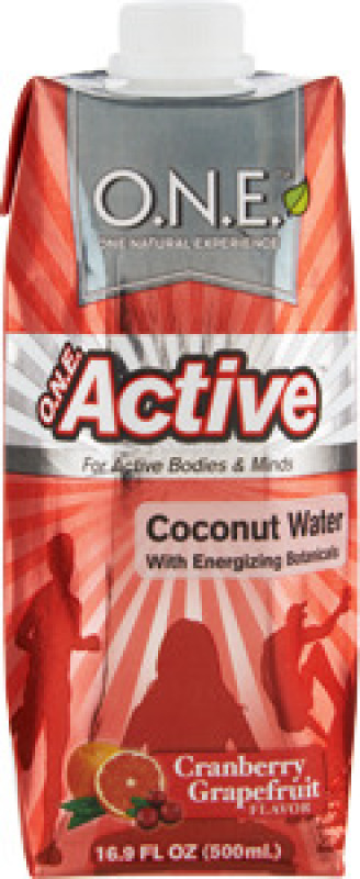 ONE Active Coconut Water, Cranberry Grapefruit Flavor