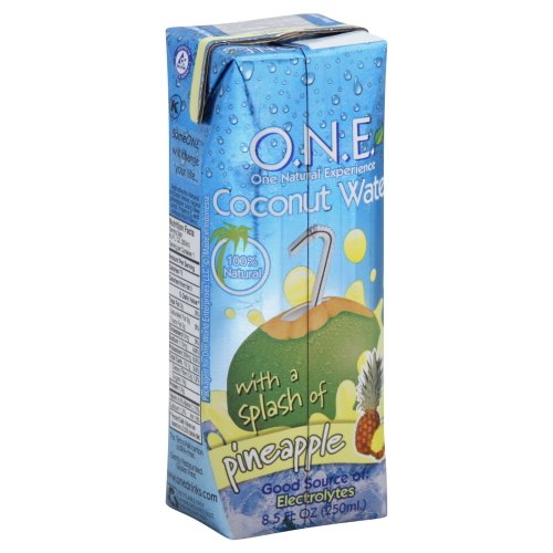 ONE Coconut Water Beverage With A Splash Of Pineapple 8.5 Fl. Oz. Carton