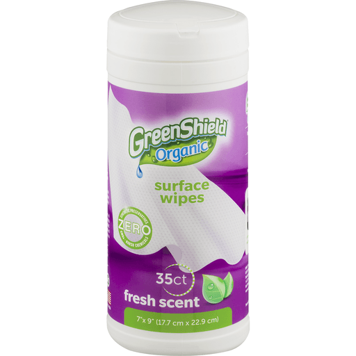 GreenShield Organic Surface Wipes Fresh Scent