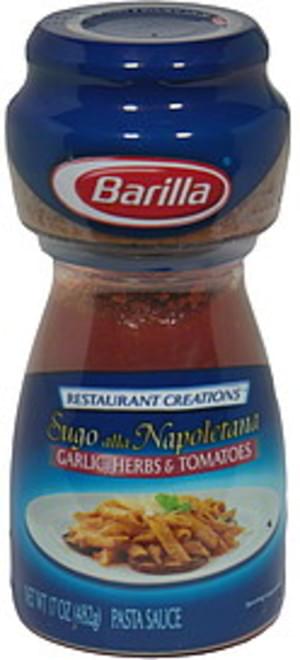 Barilla Garlic, Herbs & Tomatoes Pasta Sauce - 17 Oz