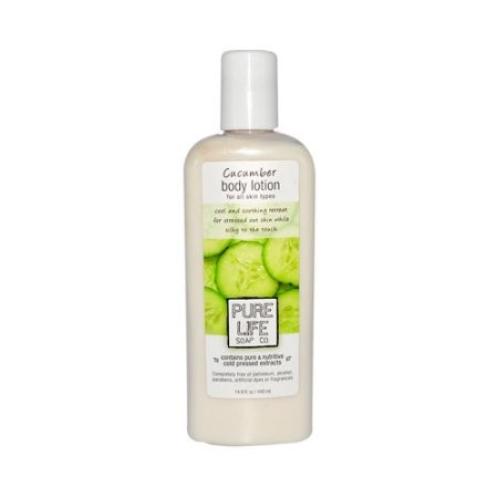 , (Pure Life) Pure Body Lotion Cucumber 14.9 Fl Oz