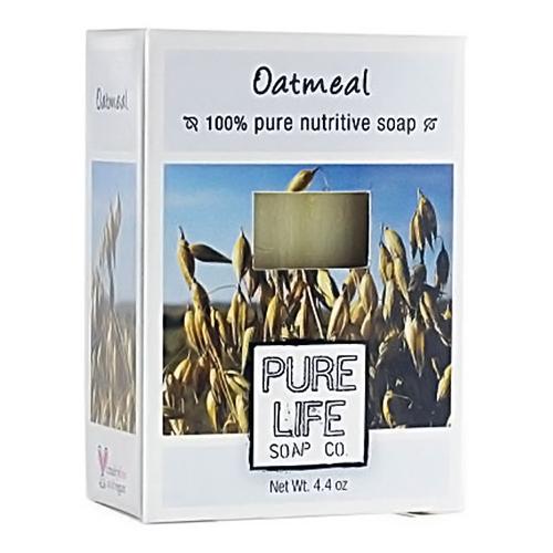, (Pure Life) Pure Soap Oatmeal 4.4 Oz