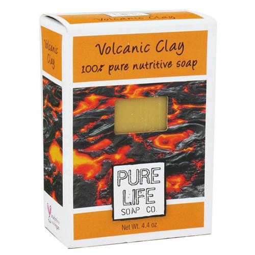 Pure Life Volcanic Clay Soap - 4.4 Oz