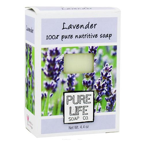 , (Pure Life) Pure Soap Lavender 4.4 Oz