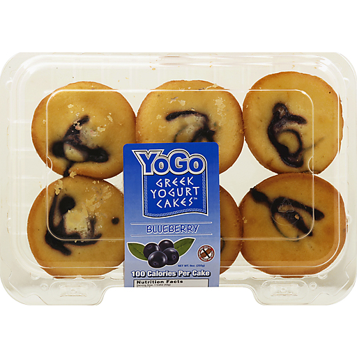 YoGo Cakes, Greek Yogurt, Blueberry 9 Oz
