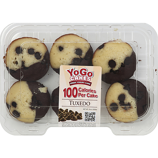 YoGo Cakes, Greek Yogurt, Tuxedo