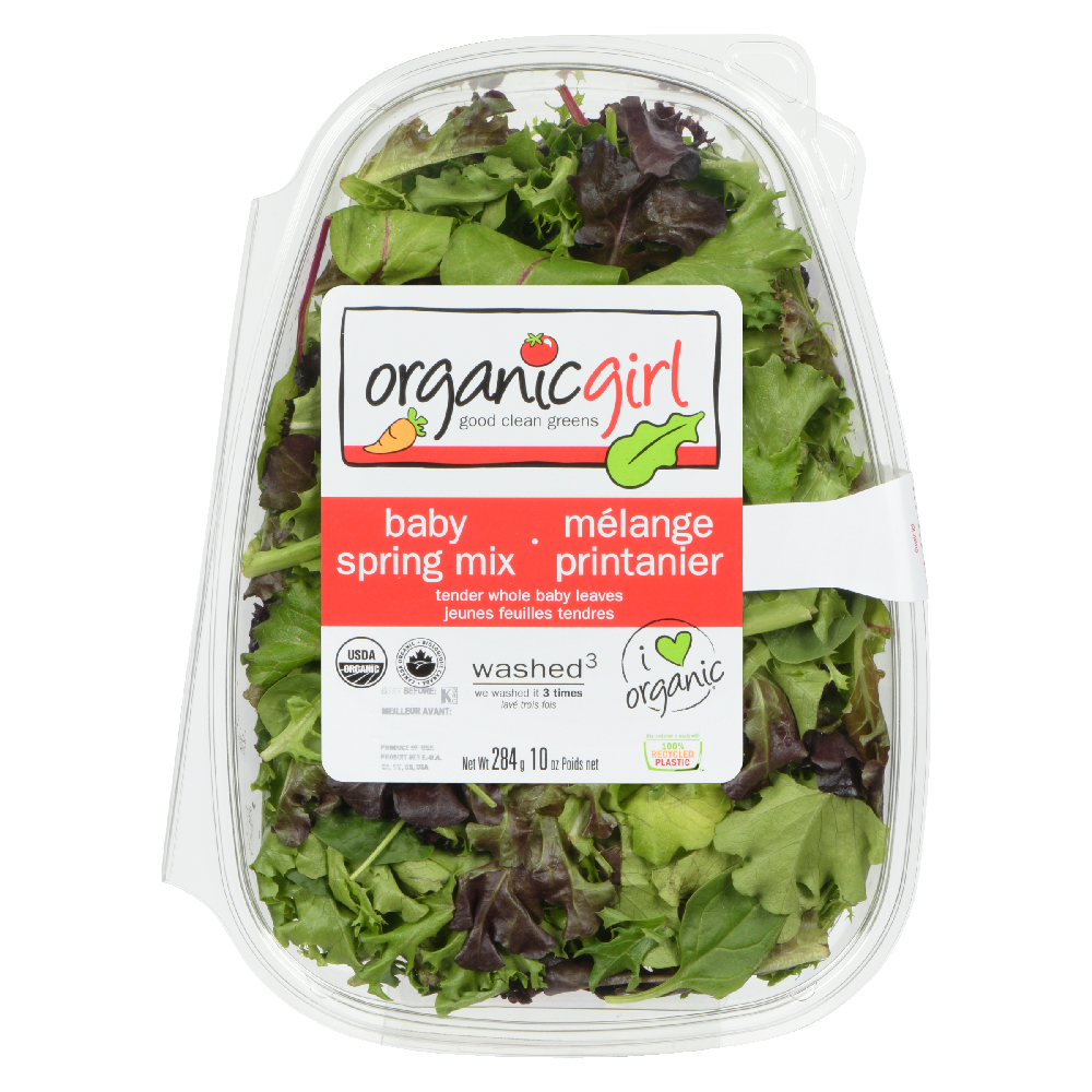 Organicgirl Baby Spring Mix, Family Size - 10 Ounce
