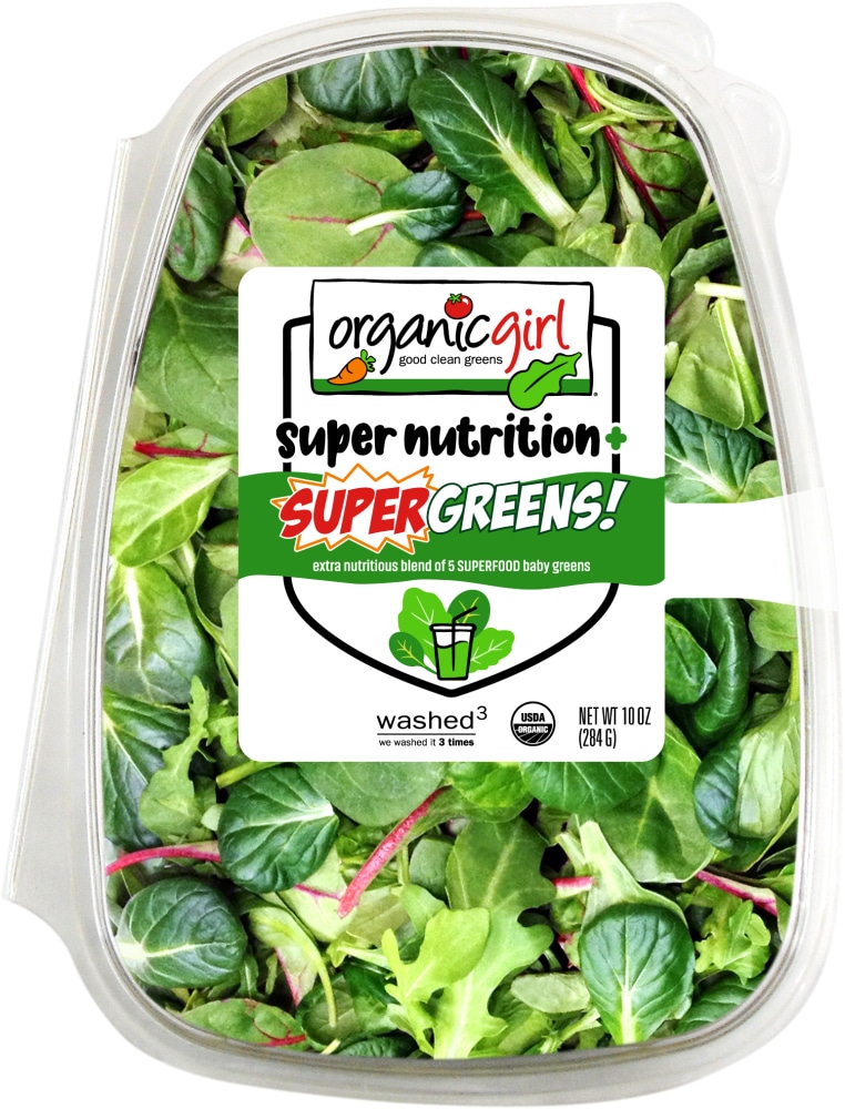 Organicgirl Super Greens! Salad 10 Oz. Clamshell