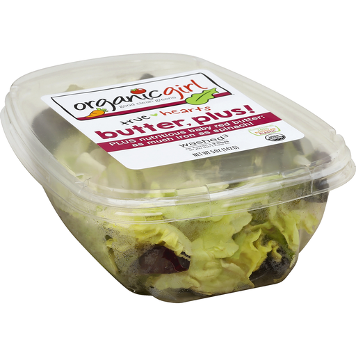 Organicgirl True Hearts Butter, Plus! Butter Lettuce 5 Oz. Clamshell