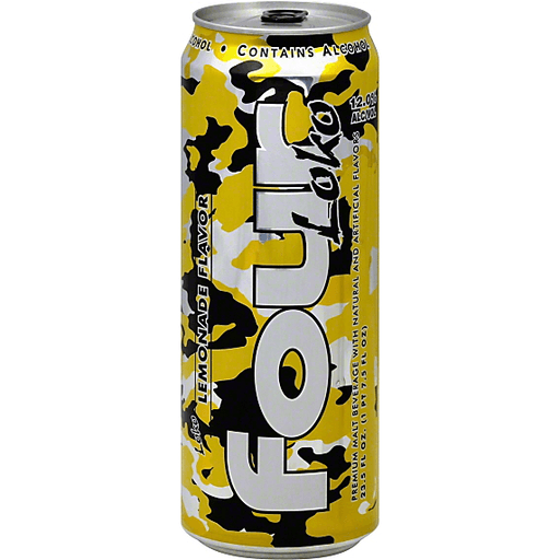 Four Loko Malt Beverage, Lemonade 23.5 Oz