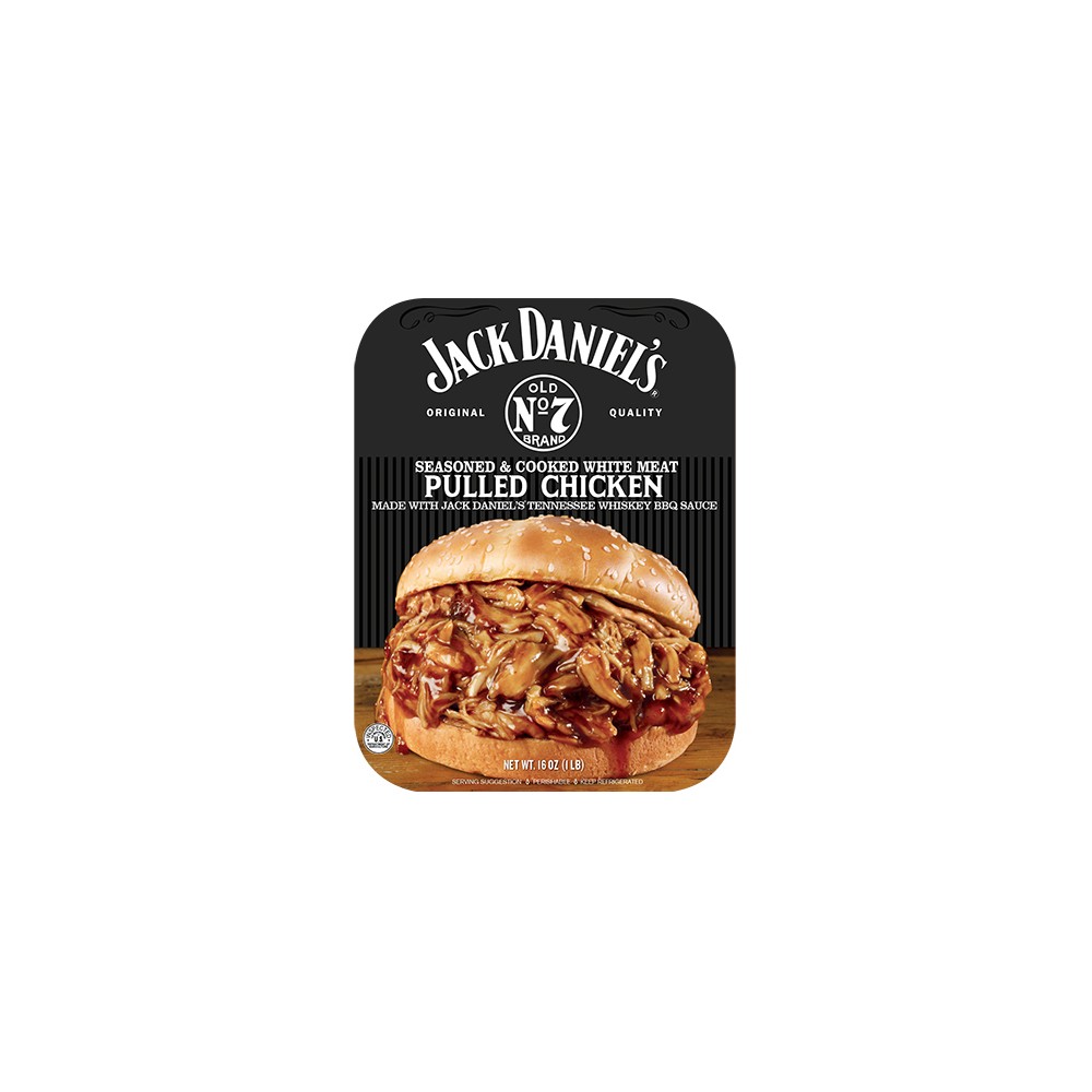 Jack Daniel's Seasoned & Cooked White Meat Pulled Chicken Tray