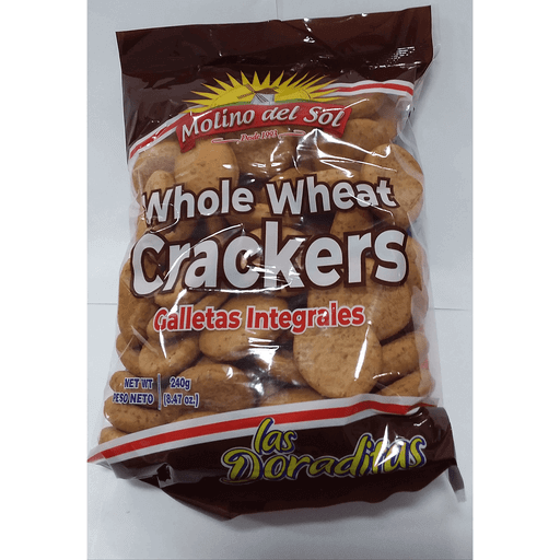 Molino Del Sol Doradita Integral Crackers 8.45 Oz