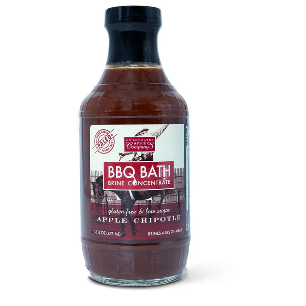 Sweetwater Spice Brine Concentrate, BBQ Bath, Apple Chipotle, Mild