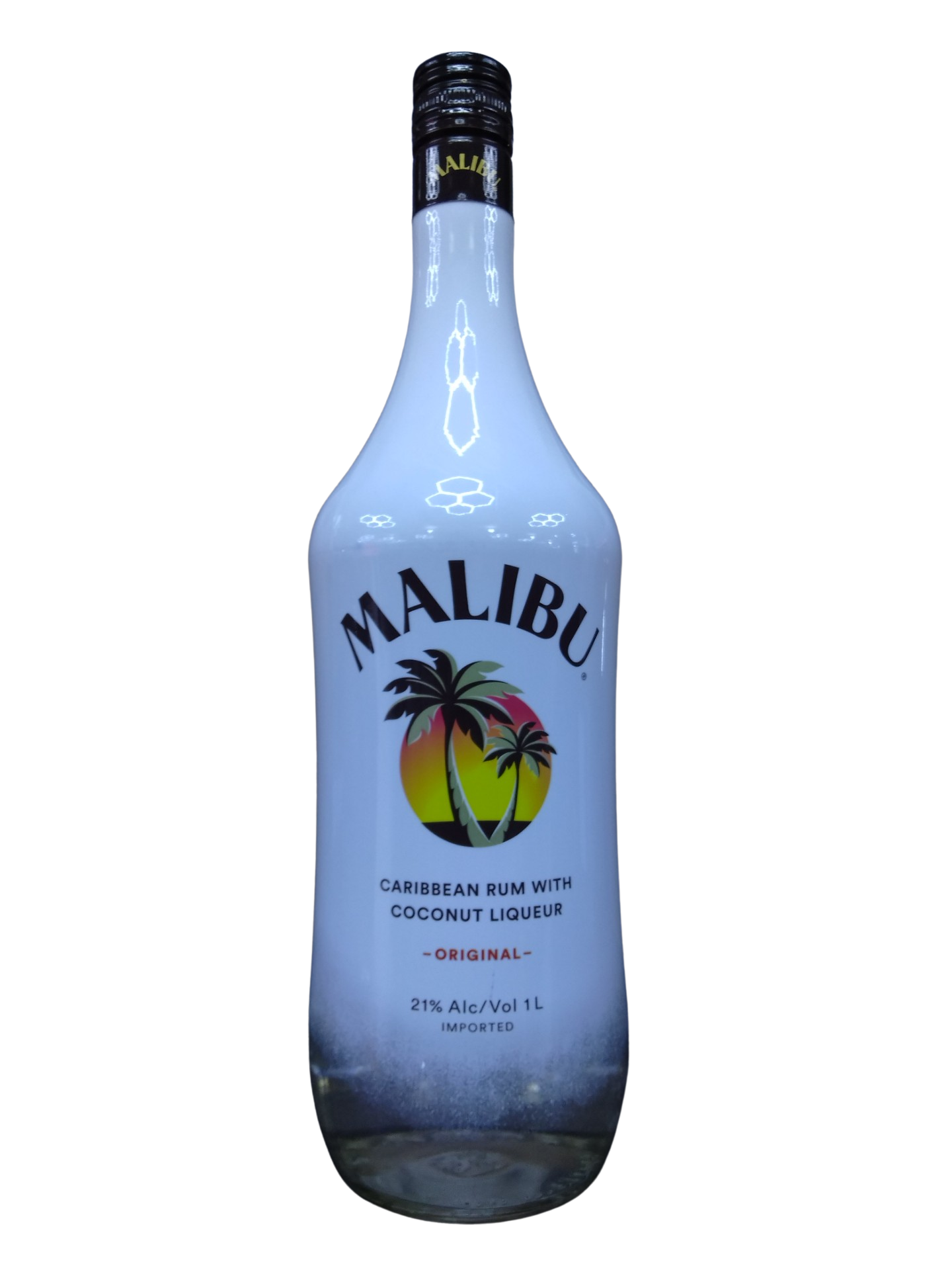 Malibu Original Caribbean Rum With Coconut Liqueur 1L