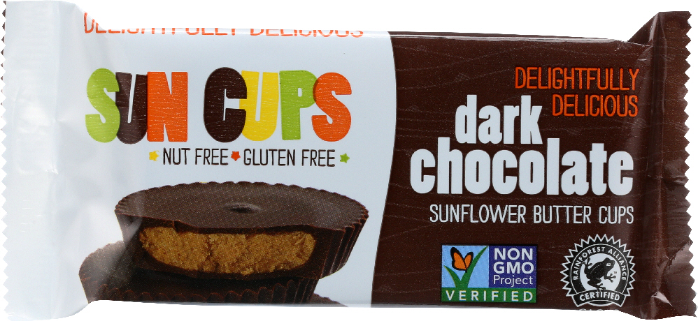 Free2b 2b Sunflower Butter Dark Chocolate Sun Cups, 1.4 Ounce -- 12 Per Case