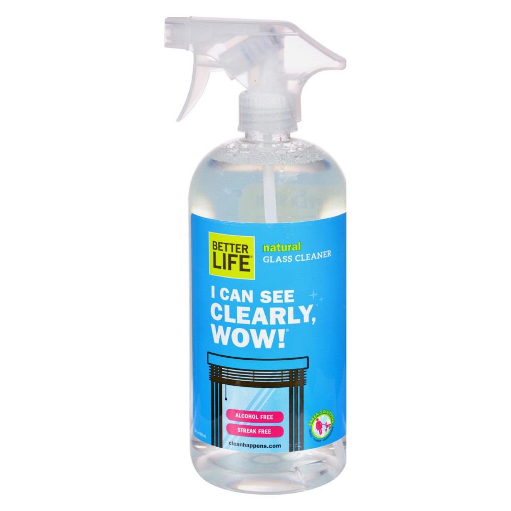 Better Life I Can See Clearly, WOW! Natural Window & Glass Cleaner 32 Fl. Oz