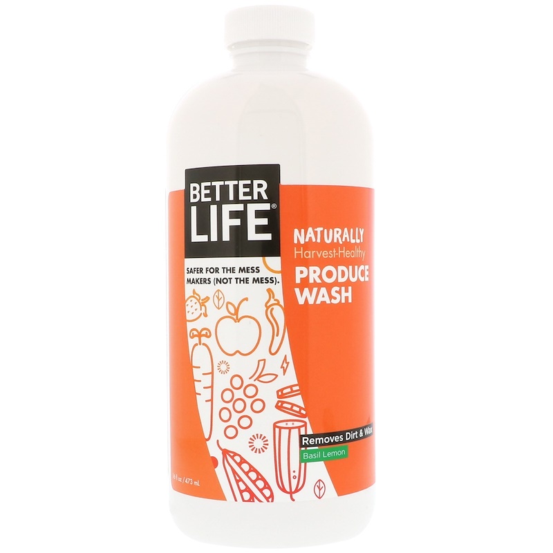 Better Life Natural Produce Wash 16oz