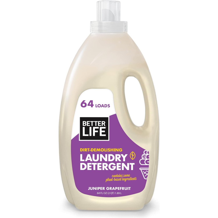 Better Life Natural Laundry Detergent, Lavender Grapefruit, 64 Oz