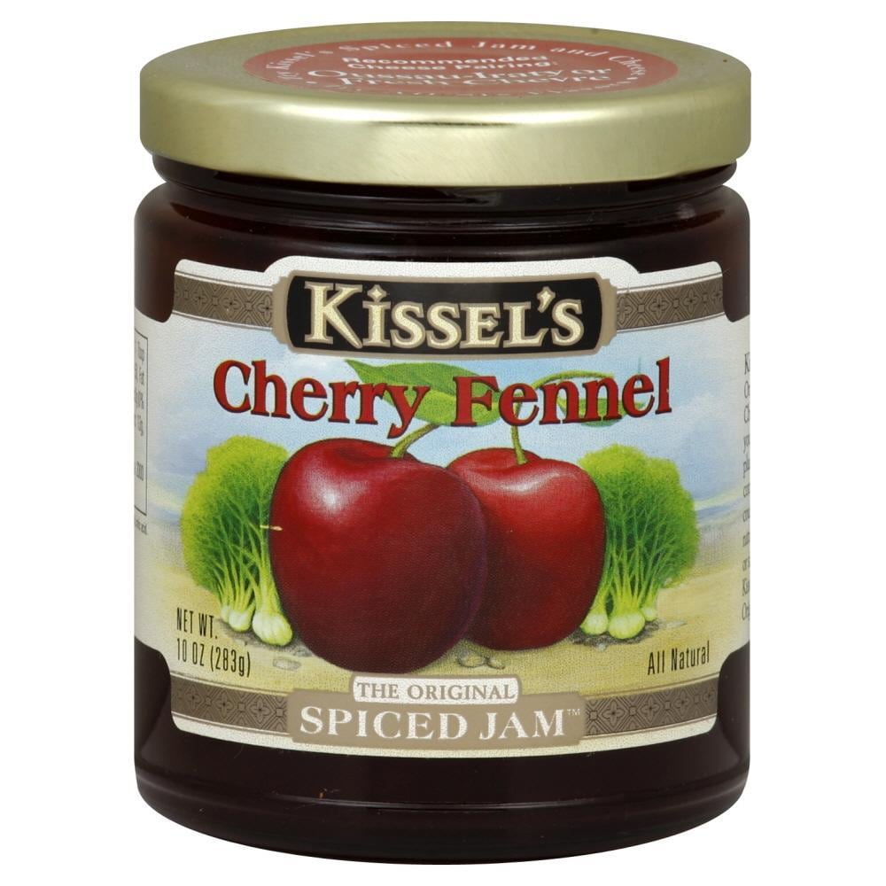 Kissel's Spiced Jam, Original, Cherry Fennel 10 Oz