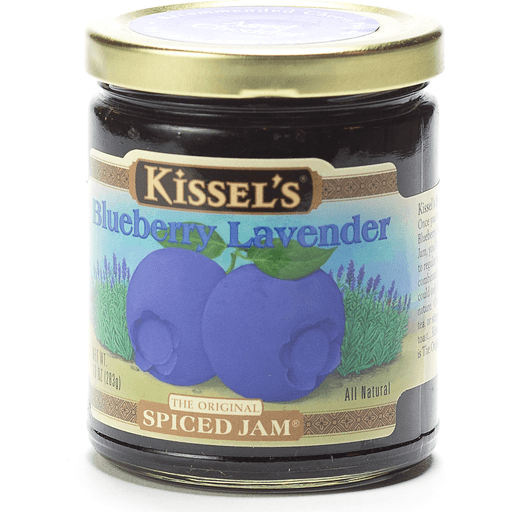 Kissels Spiced Jam, Original, Blueberry Lavender