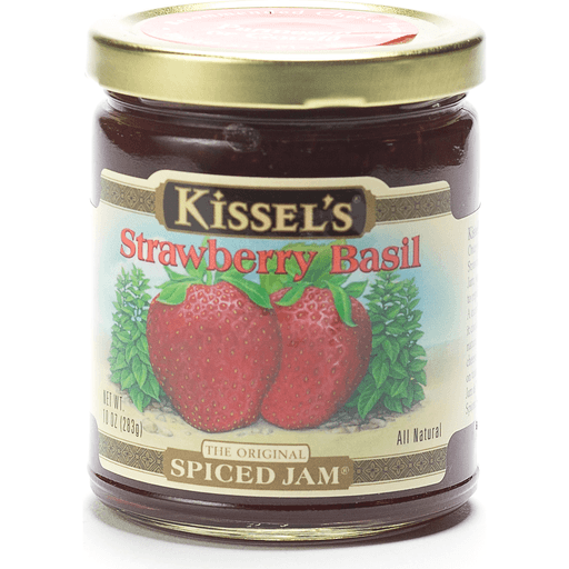 Kissels Spiced Jam, Original, Strawberry Basil