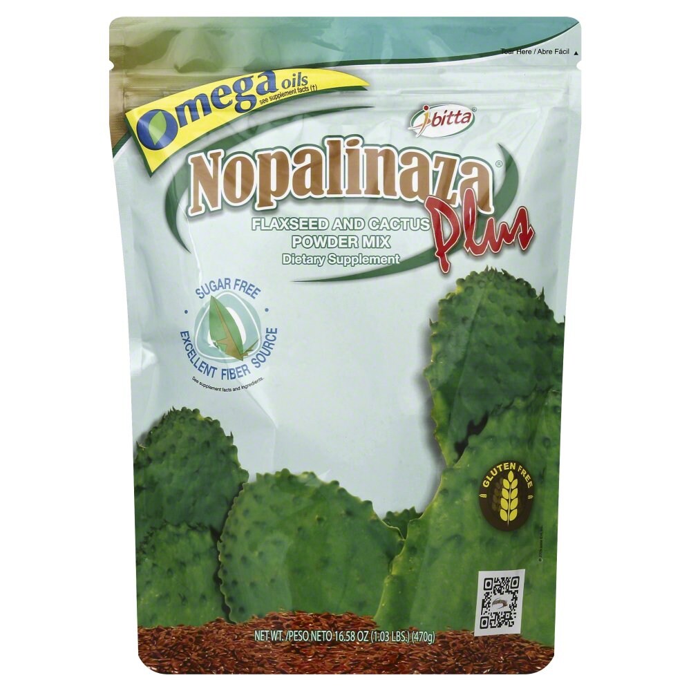 Ibitta Flaxseed And Cactus Powder Mix, Plus 16.58 Oz