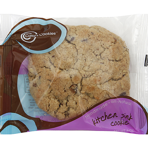 Carol's Cookies Cookie, Kitchen Sink 6 Oz