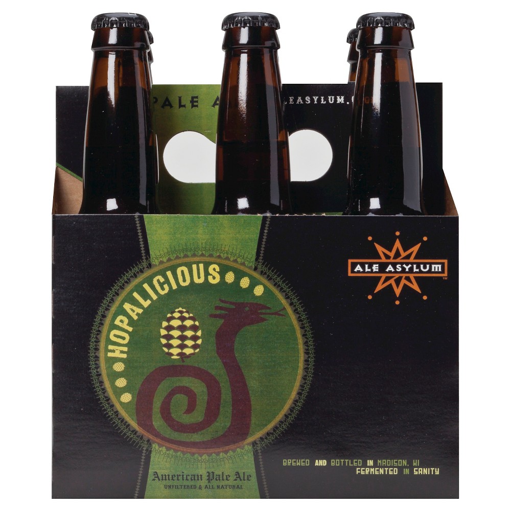 Ale Asylum Hopalicious Pale Beer - 6pk/12 Fl Oz Bottles