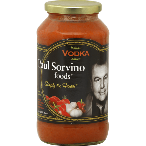 Paul Sorvino Foods Sauce, Italian Vodka