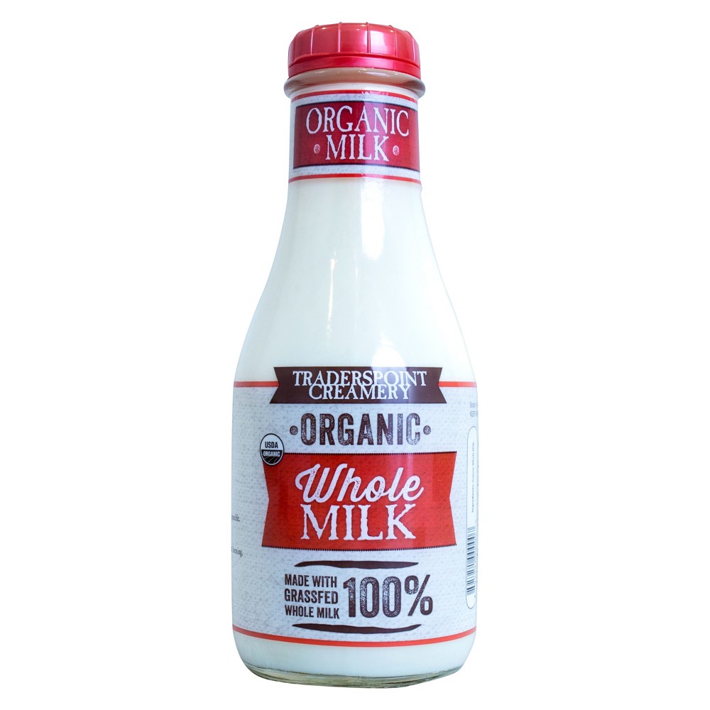 Traders Point Creamery Traderspoint Organic 100% Grass-Fed Whole Milk
