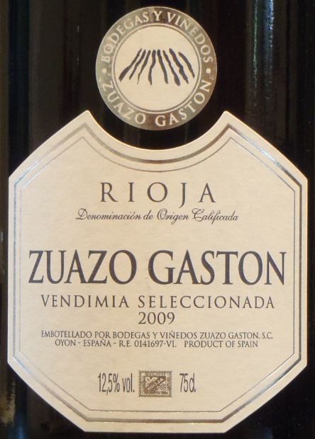 Zuazo Gaston Red 750 Ml