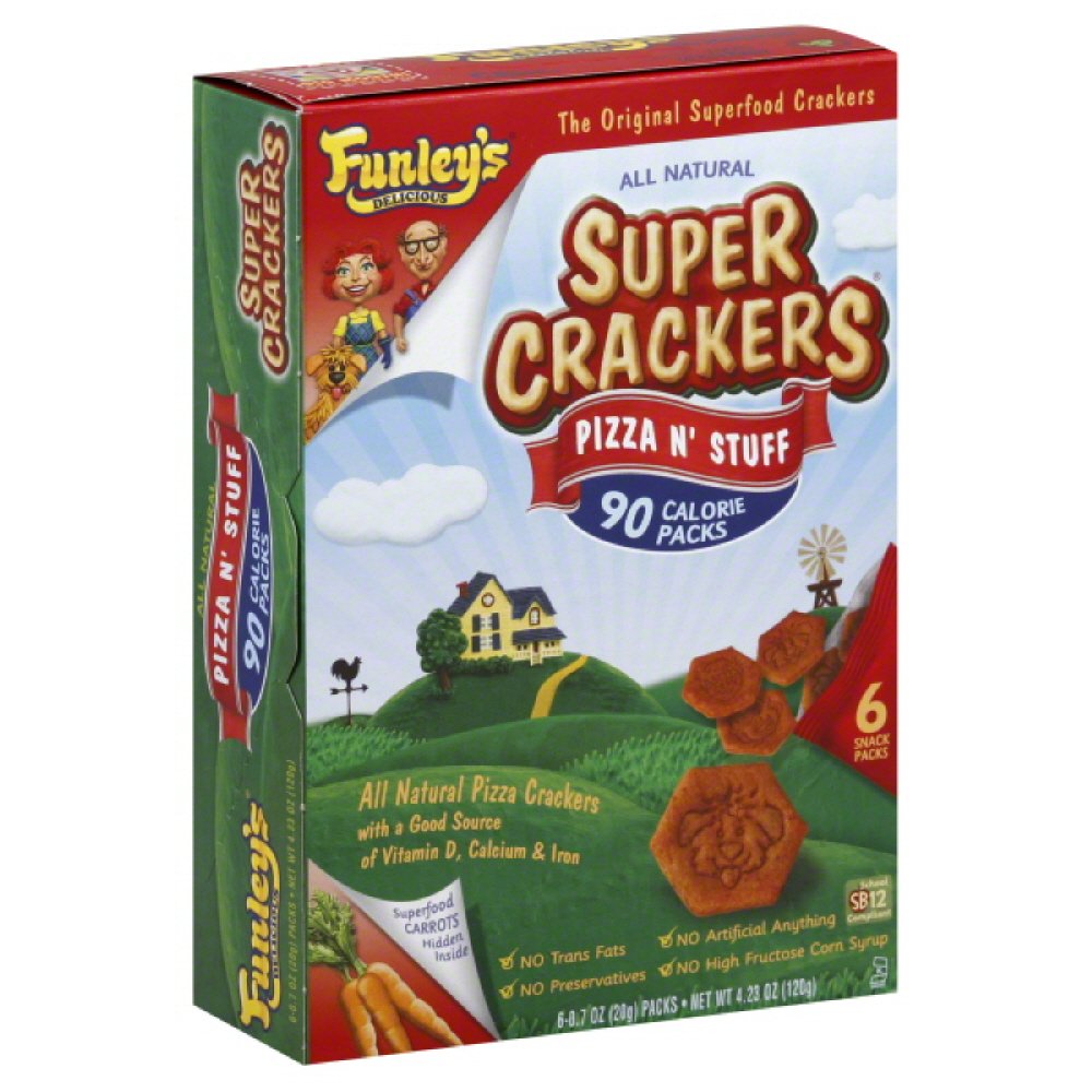 Funley's Super Crackers, Pizza N' Stuff