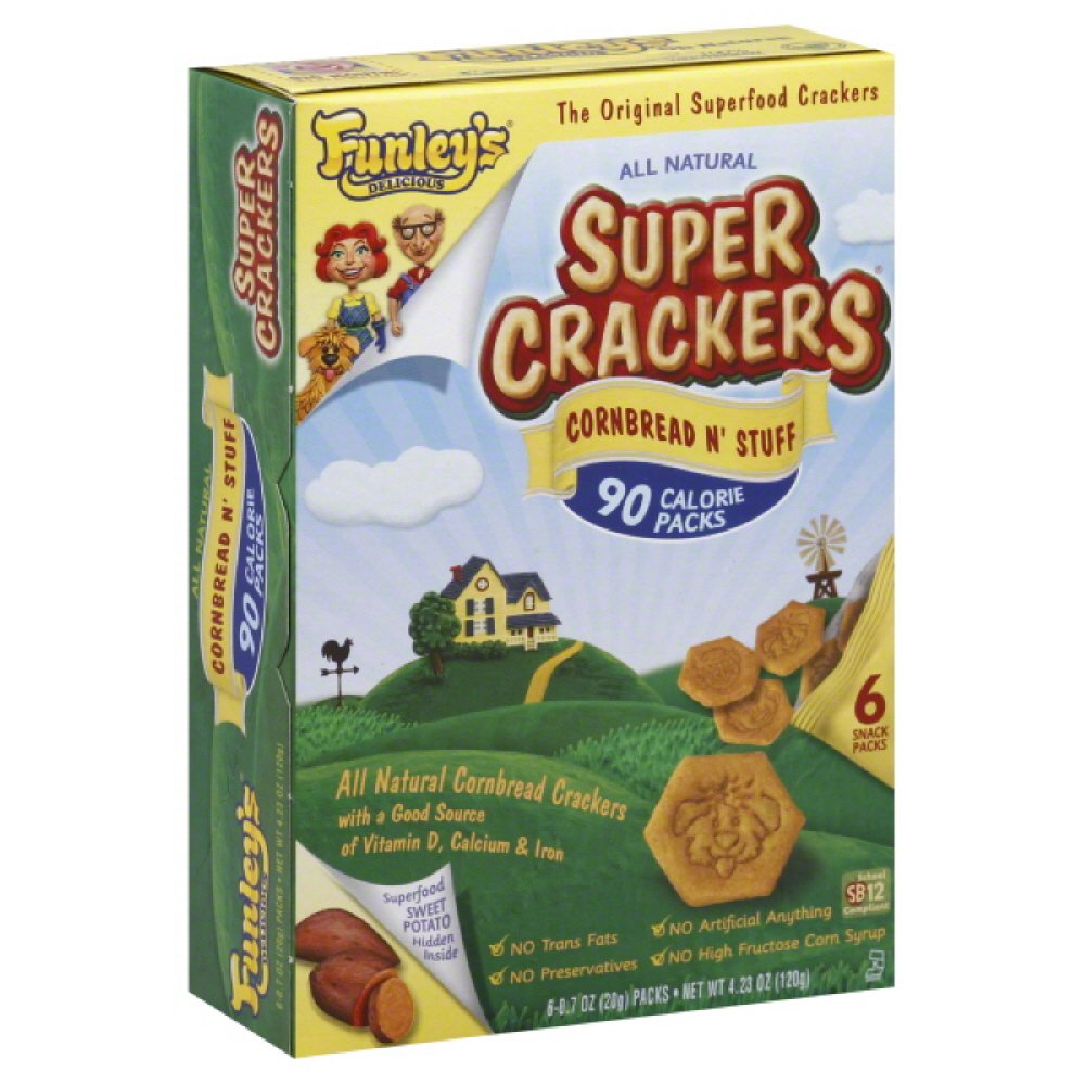 Funley's Super Crackers, Cornbread N' Stuff