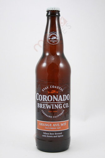Coronado Brewing Company Orange Avenue Wit 22fl Oz