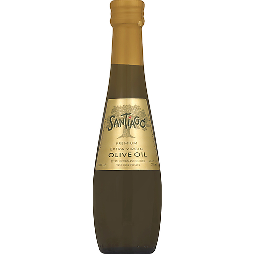Santiago Olive Oil, Extra Virgin, Premium 8.5 Oz
