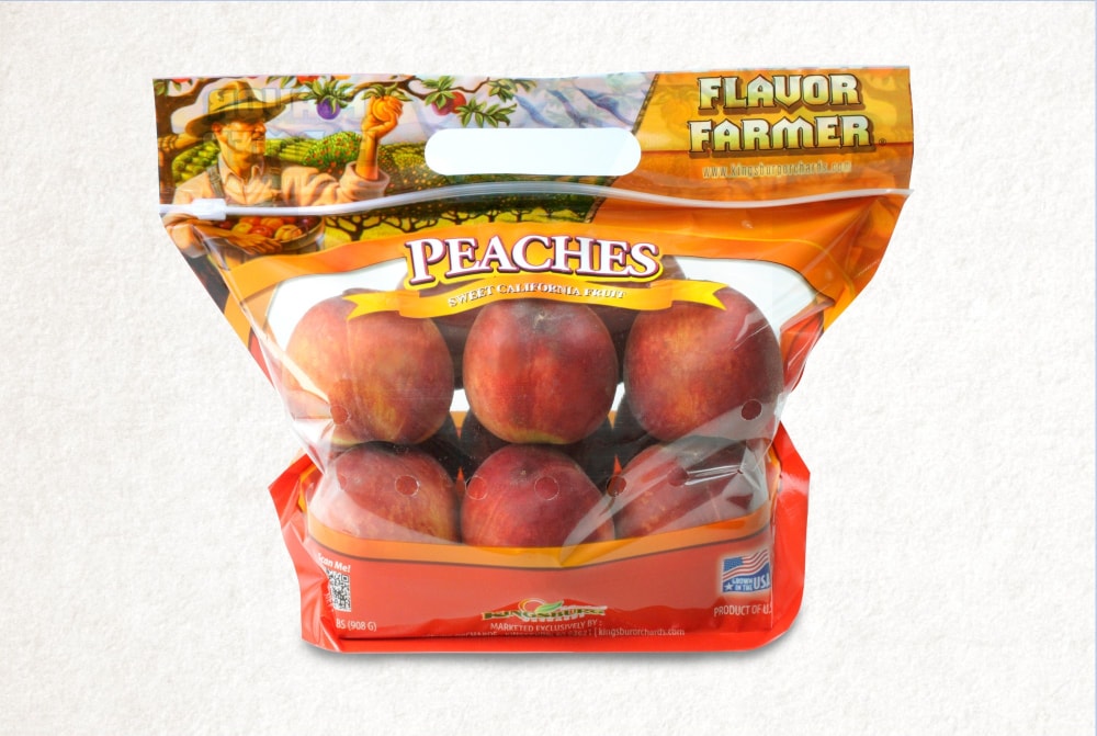 Flavor farmer Peaches Clf 2 Lb Pouch