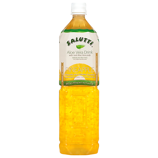 Salutti Aloe Vera Drink, Pineapple 50.7 Oz