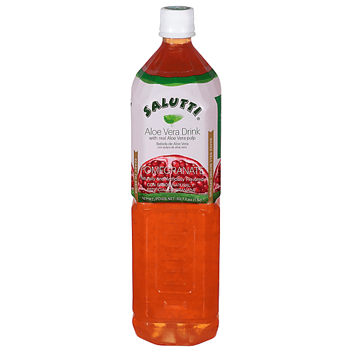 Salutti Aloe Vera Drink, Pomegranate 50.7 Fl Oz