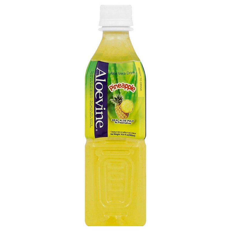 Aloevine Pineapple Aloe Drink, 16.9 Fl Oz