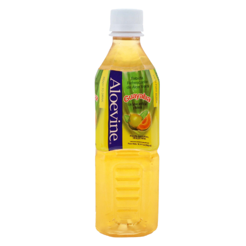 Aloevine Aloe Vera Drink, Refreshing, Guava 16.9 Fl Oz