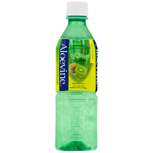 Aloevine Aloe Vera Drink, Refreshing, Kiwi 16.9 Fl Oz