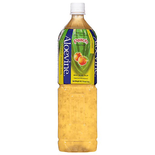 Aloevine Aloe Vera Drink Peach